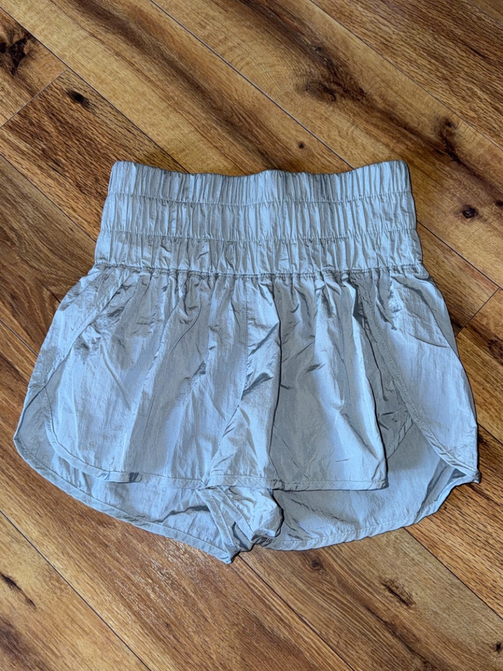 Free People Movement Light Gray The Way Home Run Shorts